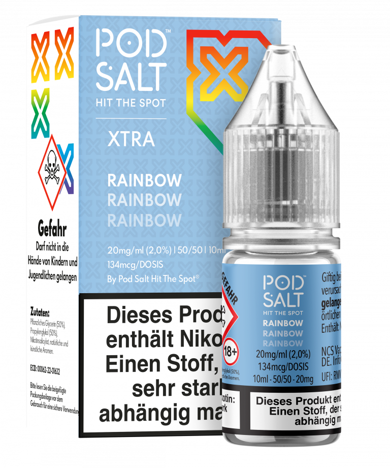 POD SALT XTRA Liquid 20mg - Rainbow