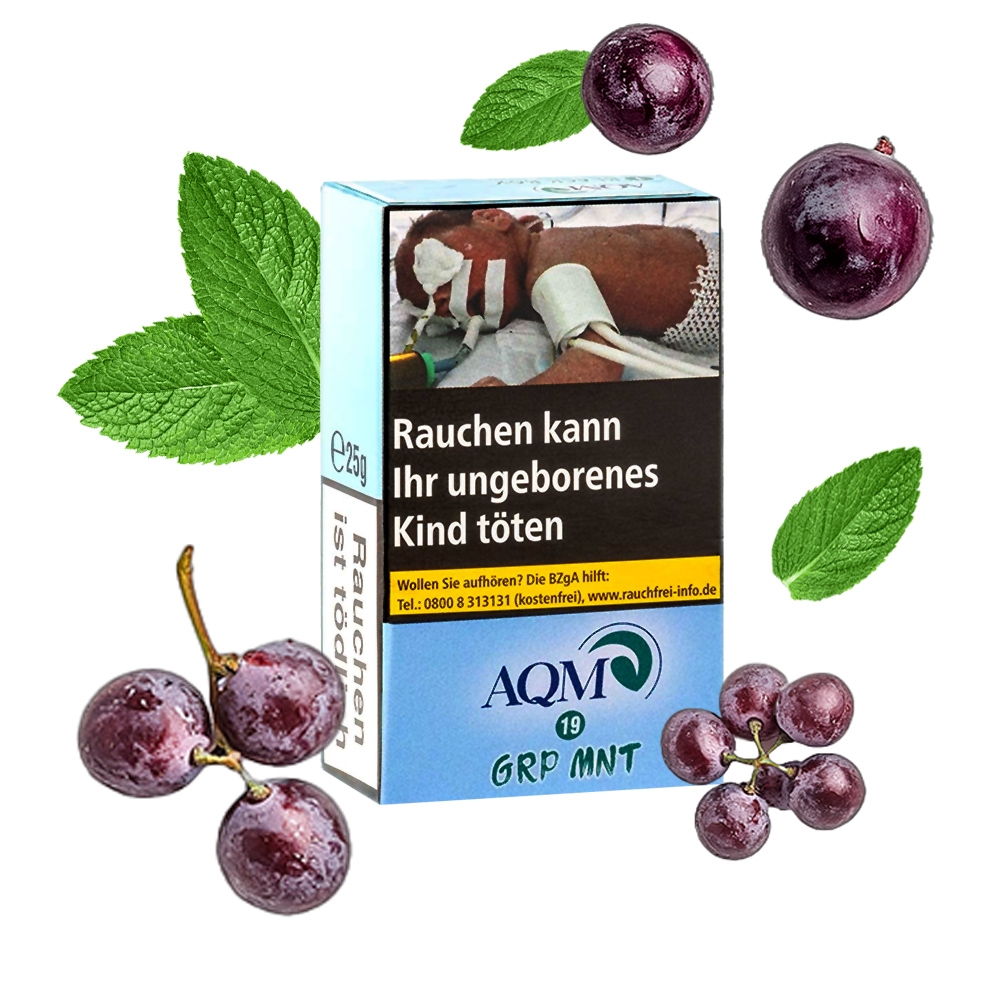 Aqua Mentha Premium Tobacco 25g - Grp Mnt (19)