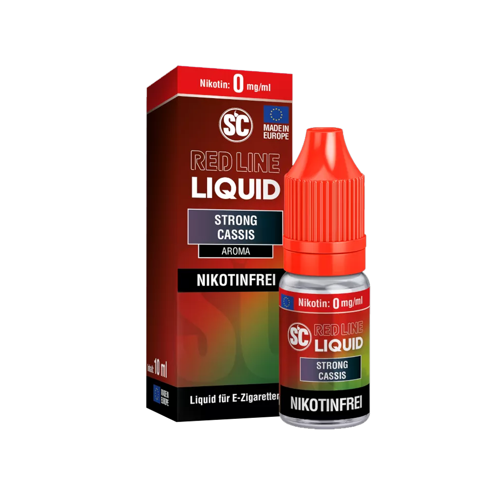 SC Red Line Liquid 0mg - Strong Cassis