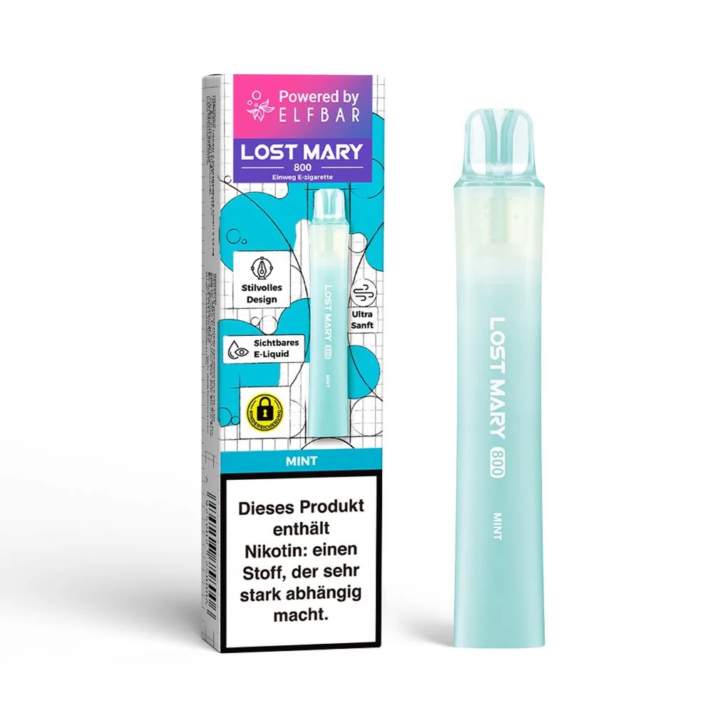 Elfbar Lost Mary LM800 E-Shisha 20mg - Mint