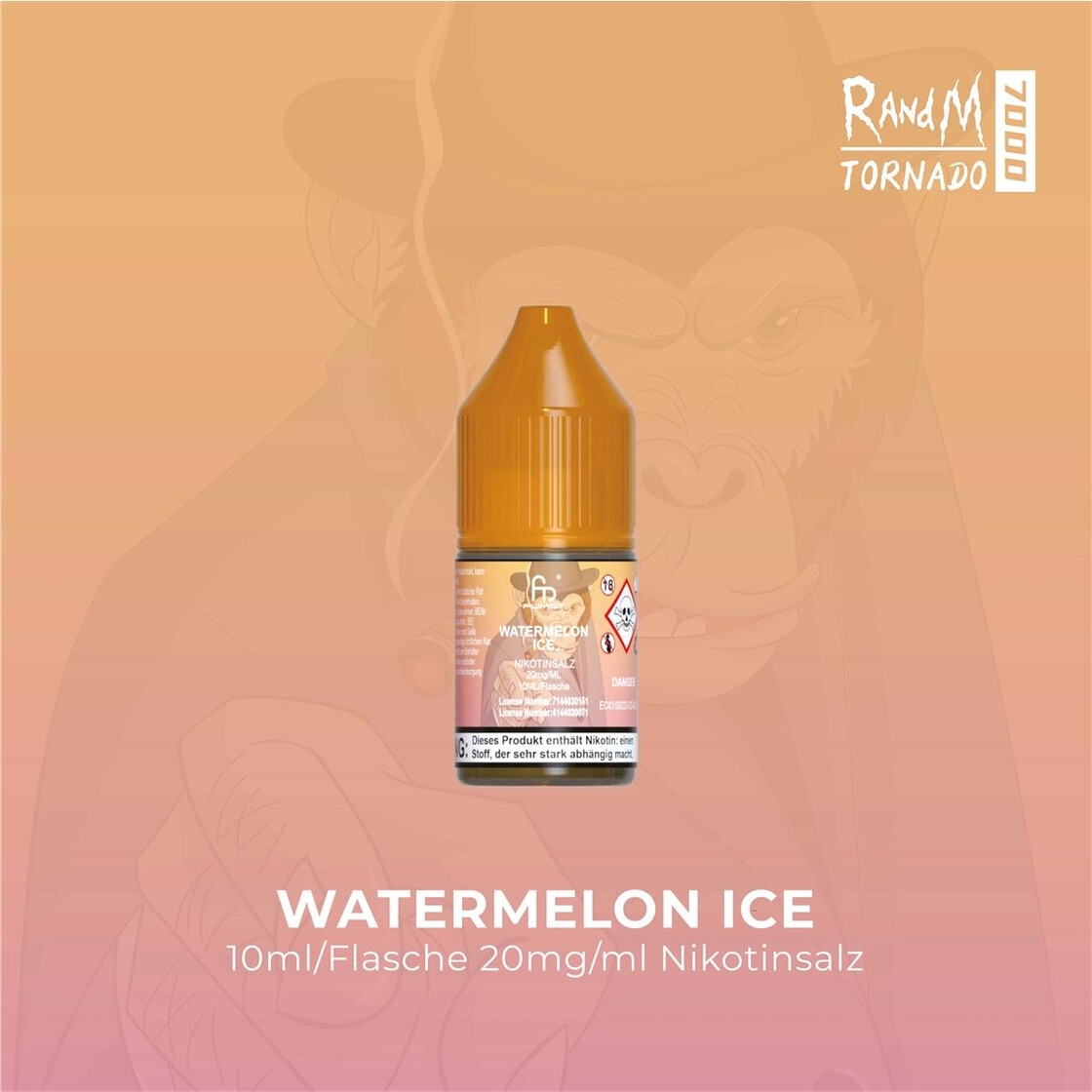 RandM Tornado Liquid 20mg - Watermelon Ice 
