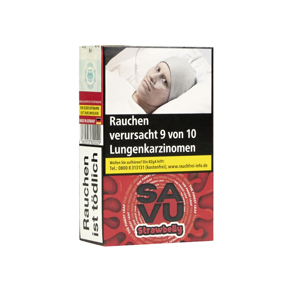 Savu Premium Tobacco 25g - Strawbelly