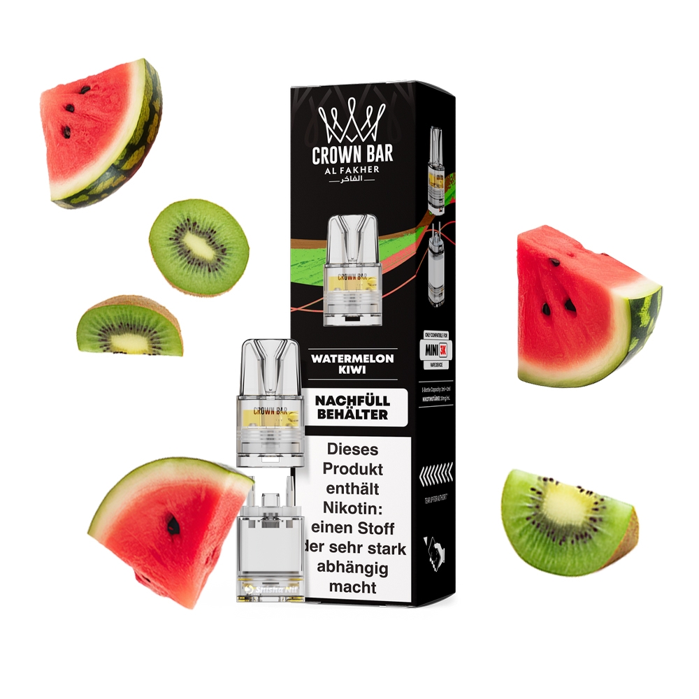 Al Fakher Mini Pods 3000 - Watermelon Kiwi