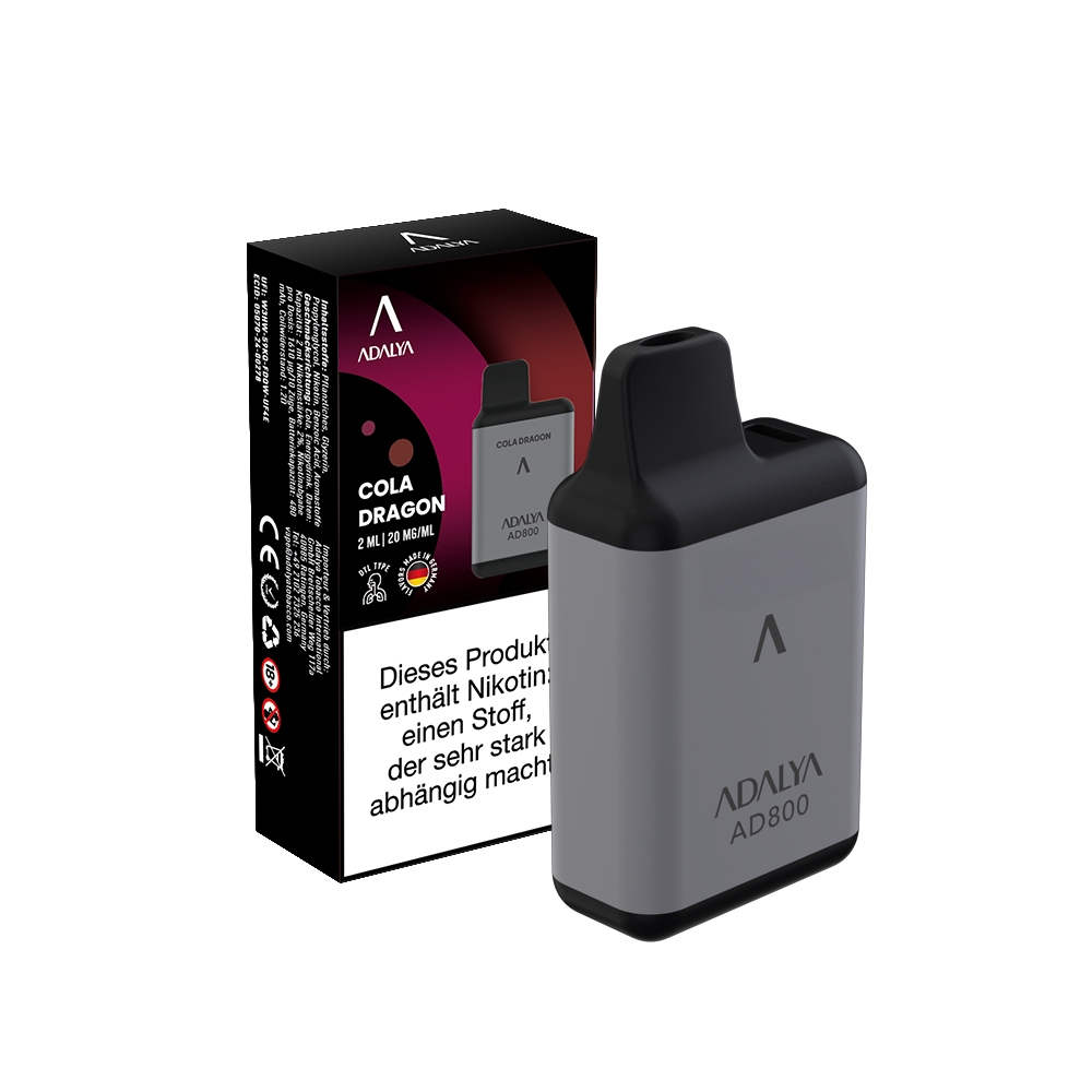 Adalya AD800 Vape - Cola Dragon 20mg