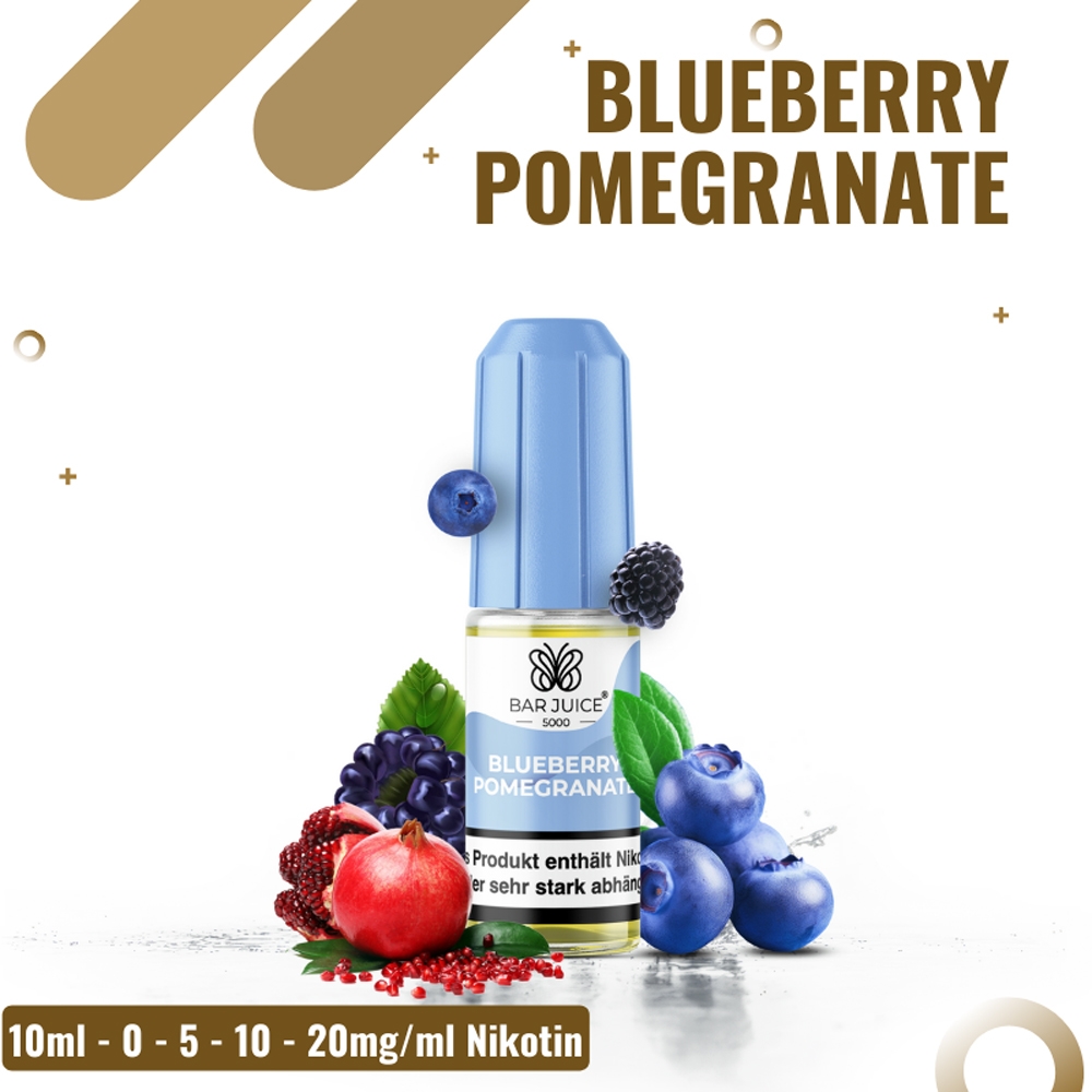 Bar Juice 5000 Nicsalt 20mg - Blueberry Pomegranate