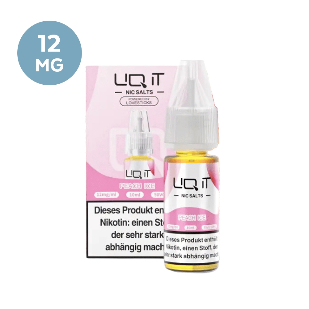 Lovesticks LIQ IT 12mg - Peach Ice 