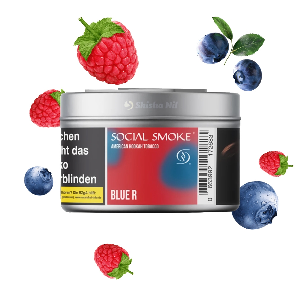 Social Smoke 200g - Blue R