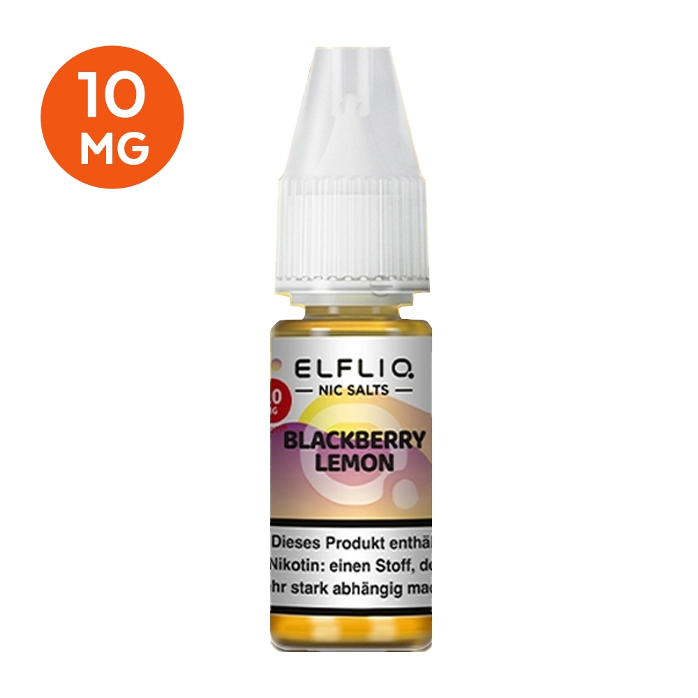 ELFLIQ Nikotinsalz Liquid 10mg - Blackberry Lemon