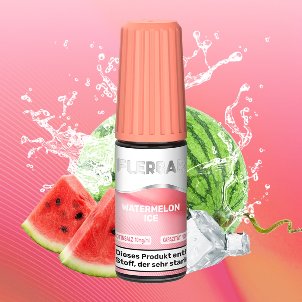 Flerbar E-Liquid 10ml - Watermelon Ice 20mg