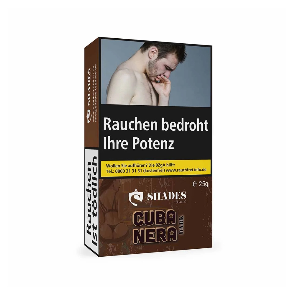 Shades Tobacco Dark 25g - Cuba Nera