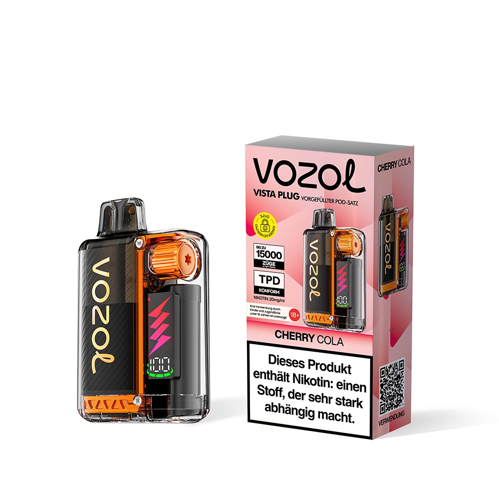 Vozol Vista Plug Starterkit 15000 - Cherry Cola