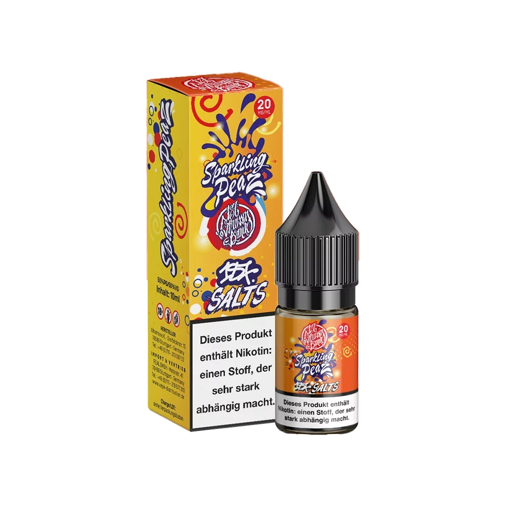 187 NicSalt Liquid 20mg - Sparkling Peaz 