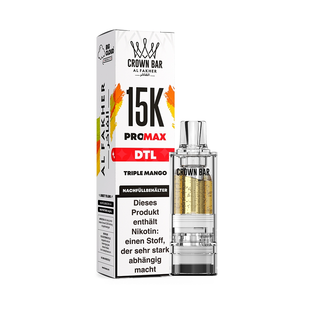 Al Fakher 15K V2 Pod 8ml – Triple Mango