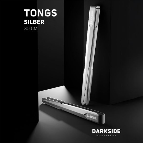 Darkside Kohlezange 30cm - Silber
