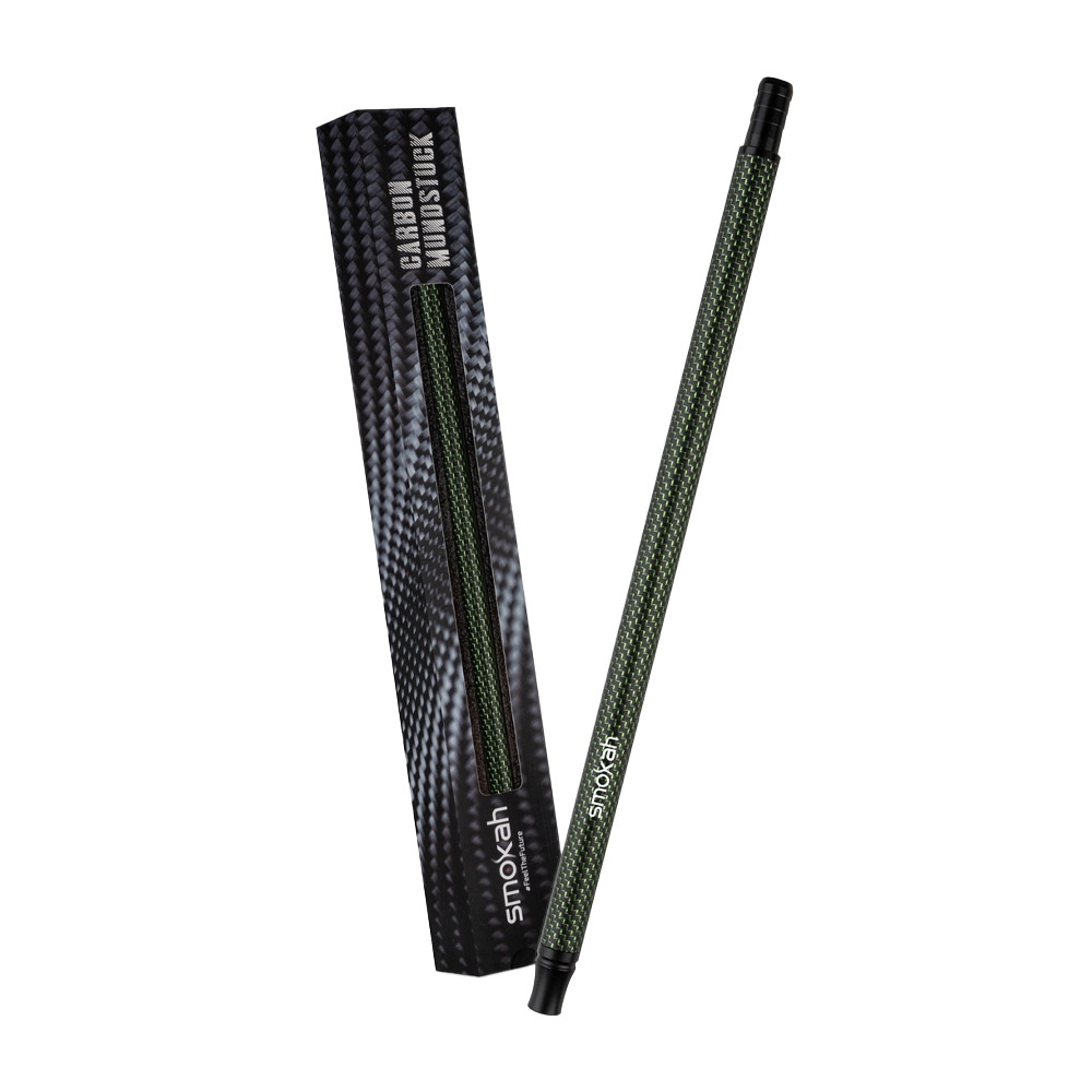 Smokah Carbon Mundstück - Matt Green Line