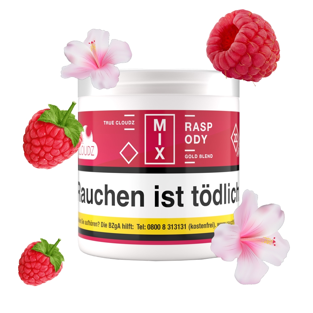 True Cloudz 65g - (Twentytwo) Rasp Ody