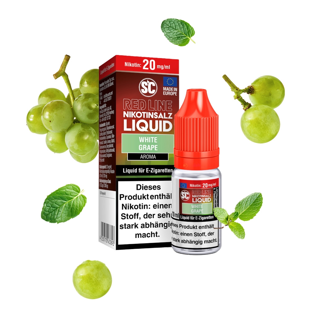 SC Red Line Nikotinsalz Liquid 20mg - White Grape