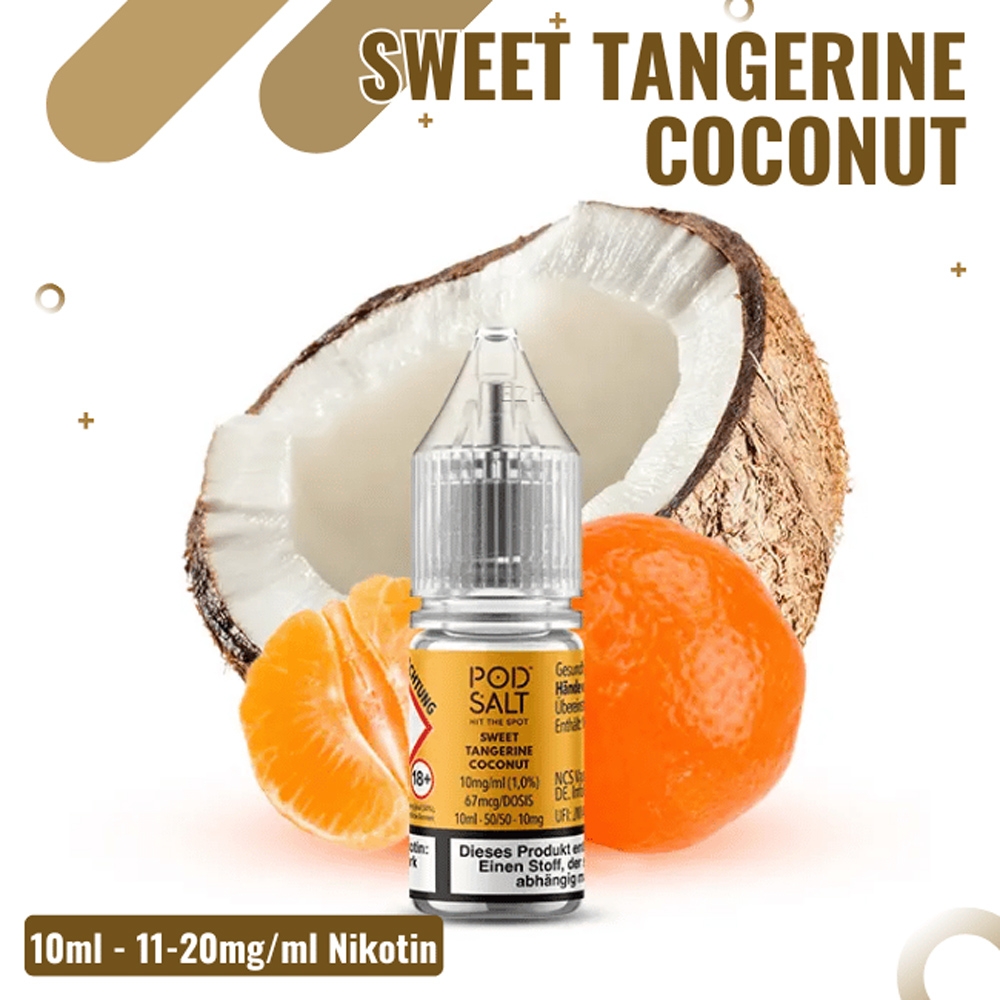 POD SALT XTRA Liquid 20mg - Sweet Tangerine Coconut