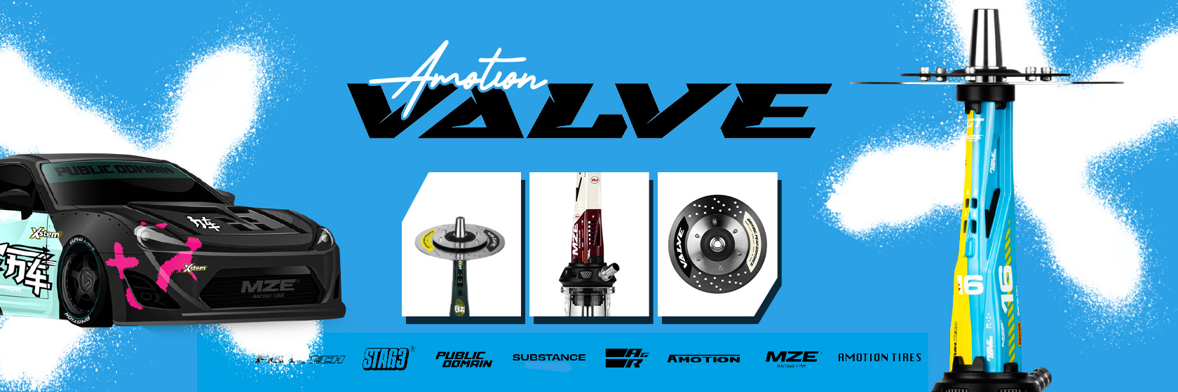 Amotion Valve Rennsport Shisha