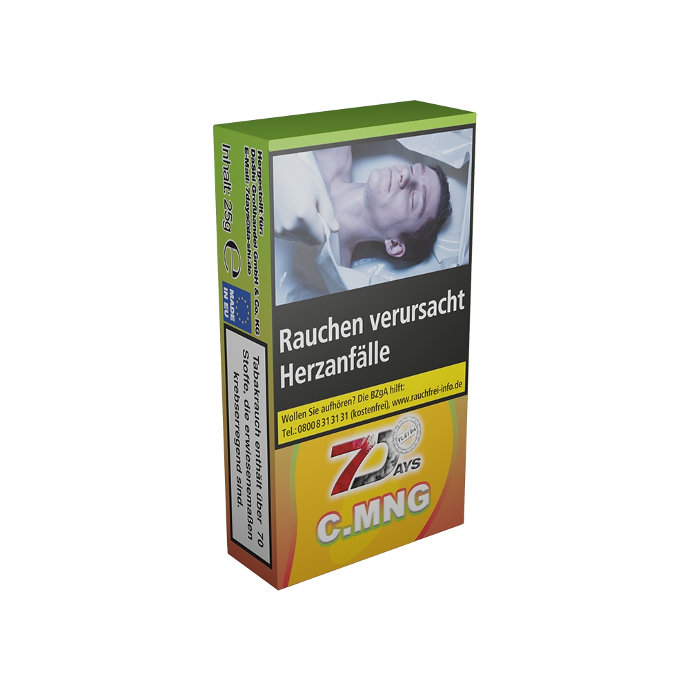 7 Days Tabak Platin 25g - C.MNG