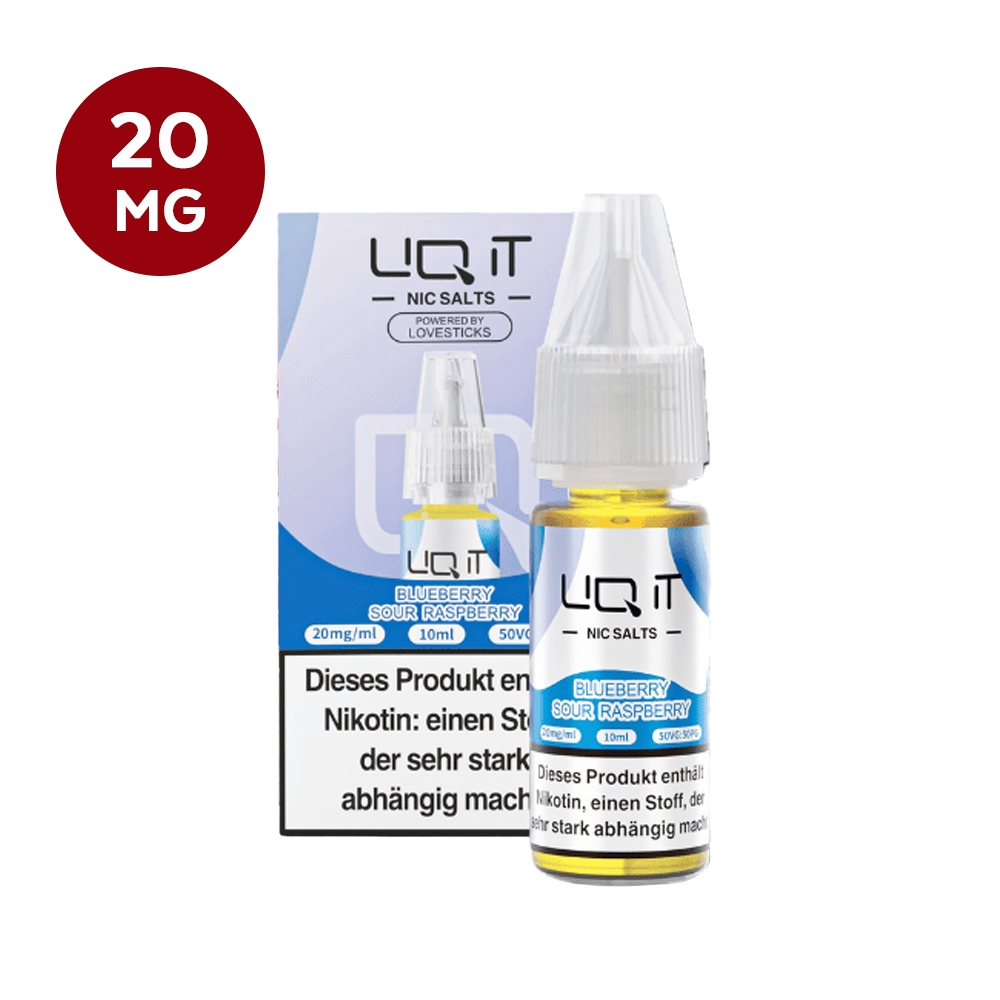 Lovesticks LIQ IT 20mg - Blueberry Sour Raspberry 