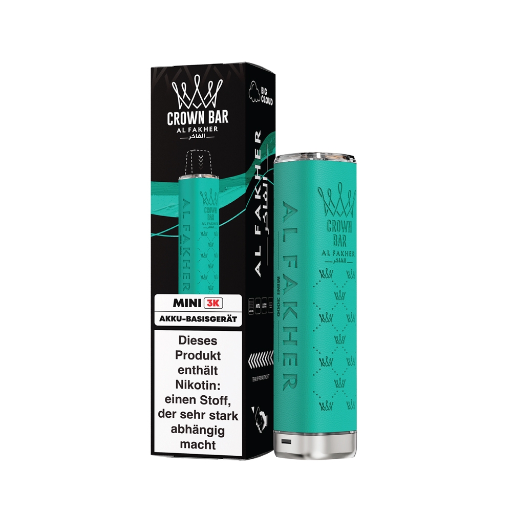 Al Fakher Mini Basisgerät 3000 - Teal