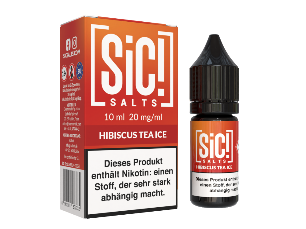 Sic! Salts Liquid 20mg - Hibiscus Tea Ice