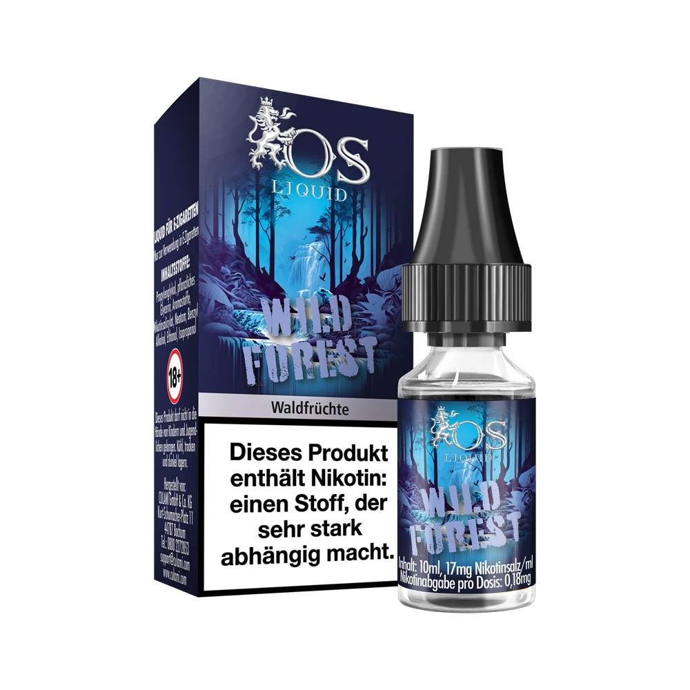 Os Liquid 10ml - Wild Forest 17mg