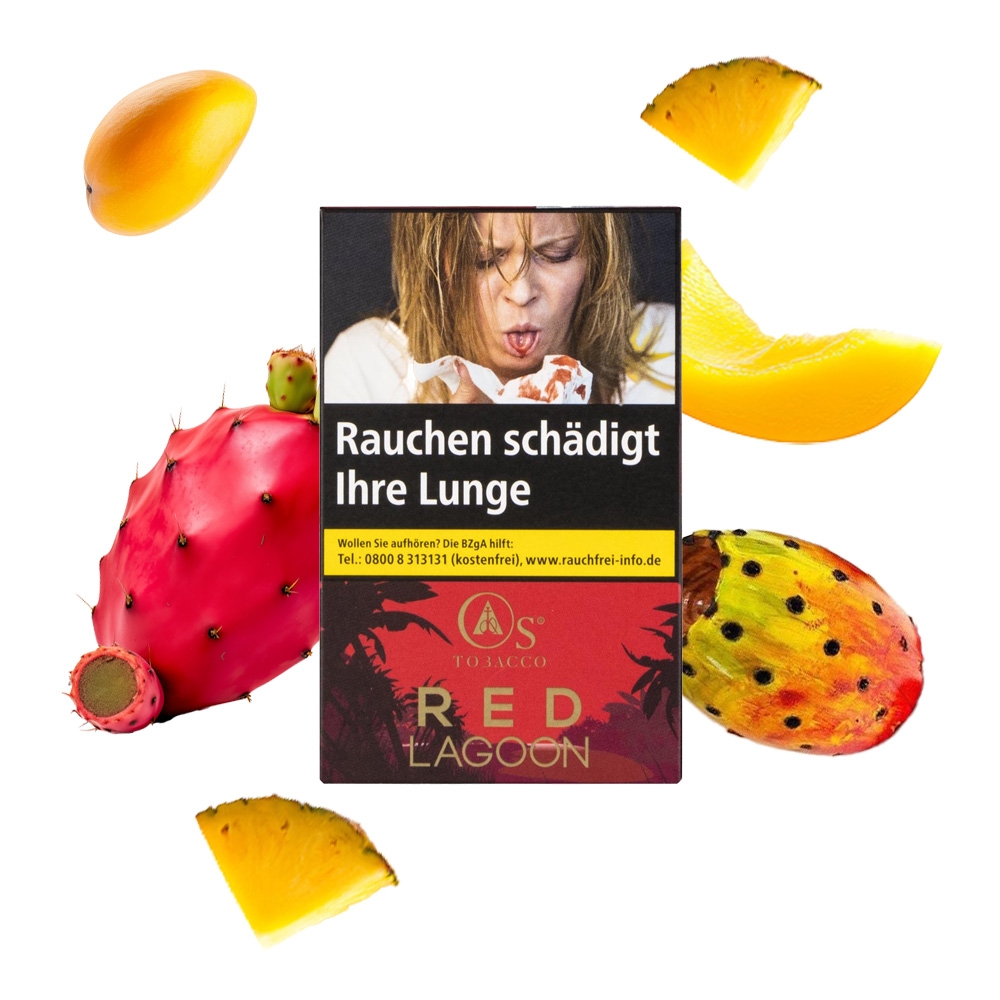 Os Tobacco Red 25g - Red Lagoon