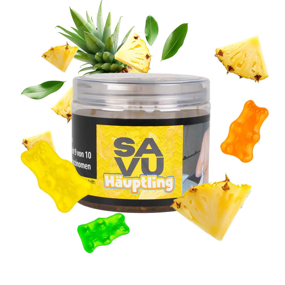Savu Premium Tobacco 200g - Häuptling