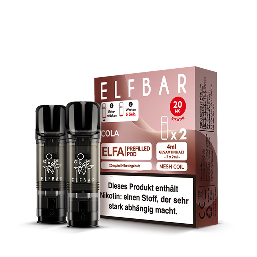 Elfbar ELFA POD (2stk) - Cola 20mg