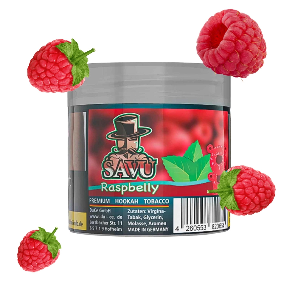 Savu Premium Tobacco 25g - Raspbelly