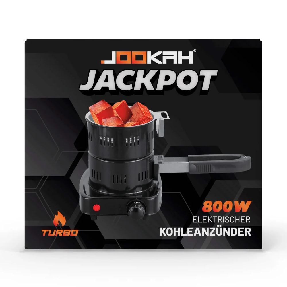 Jookah Elektrische Kohleanzünder Jackpot 800W