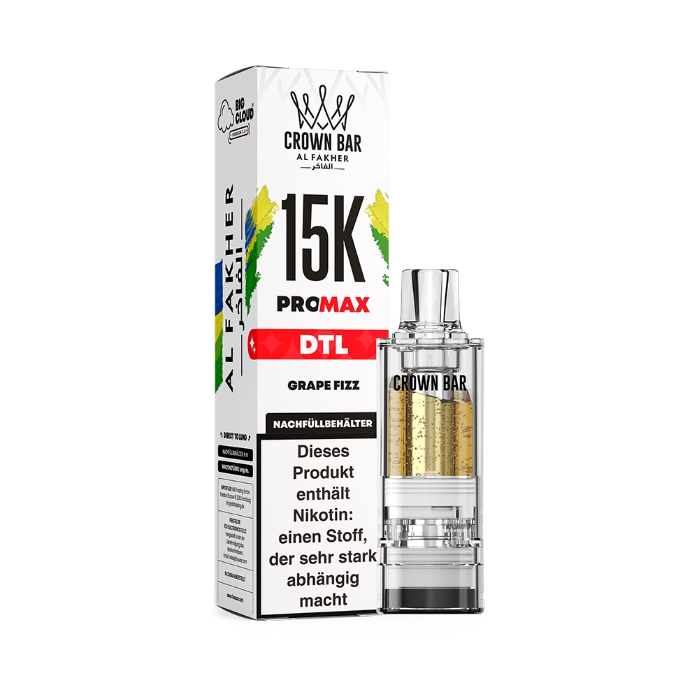 Al Fakher 15K V2 Pod 8ml – Grape Fizz
