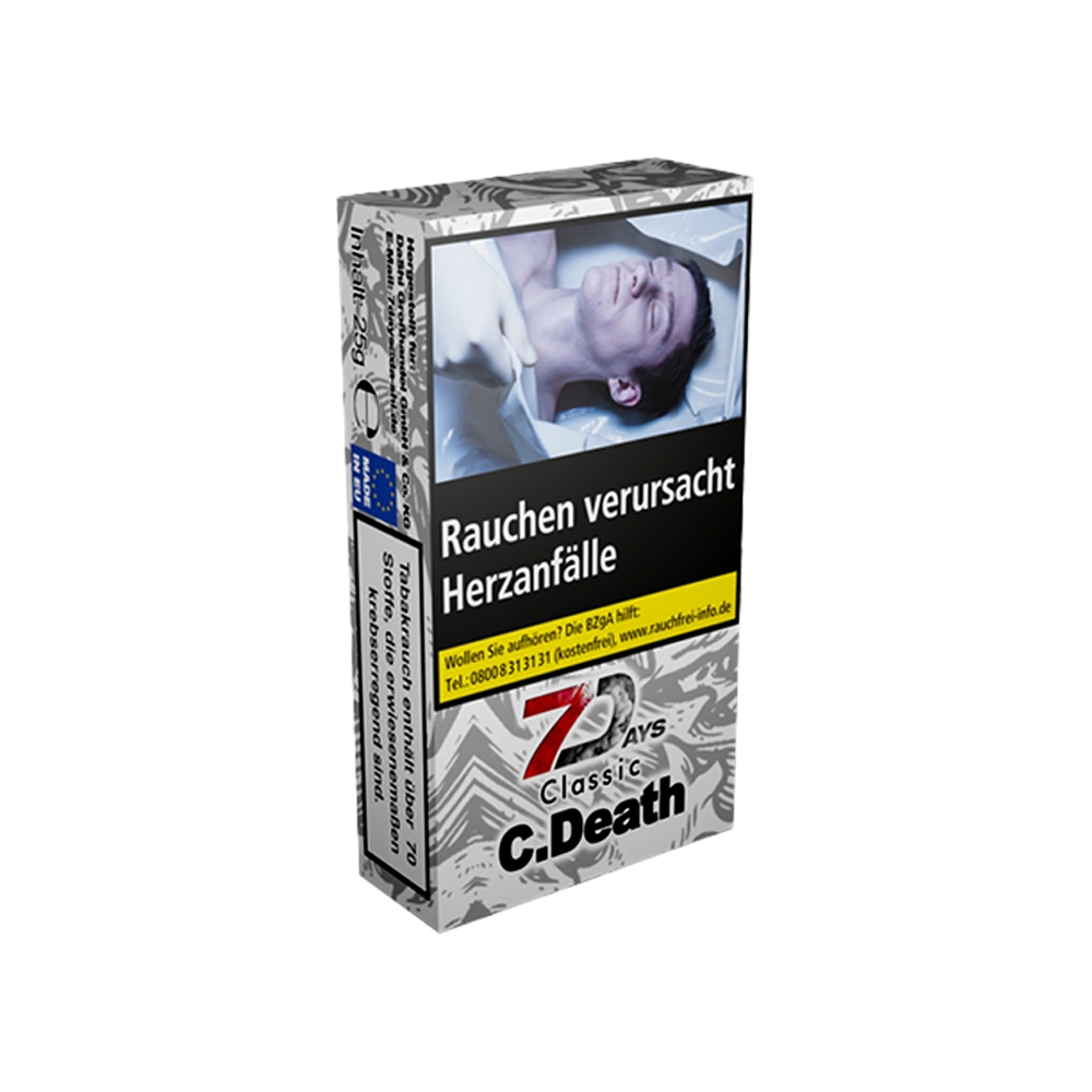 7 Days Tabak Classic 25g - C.Death