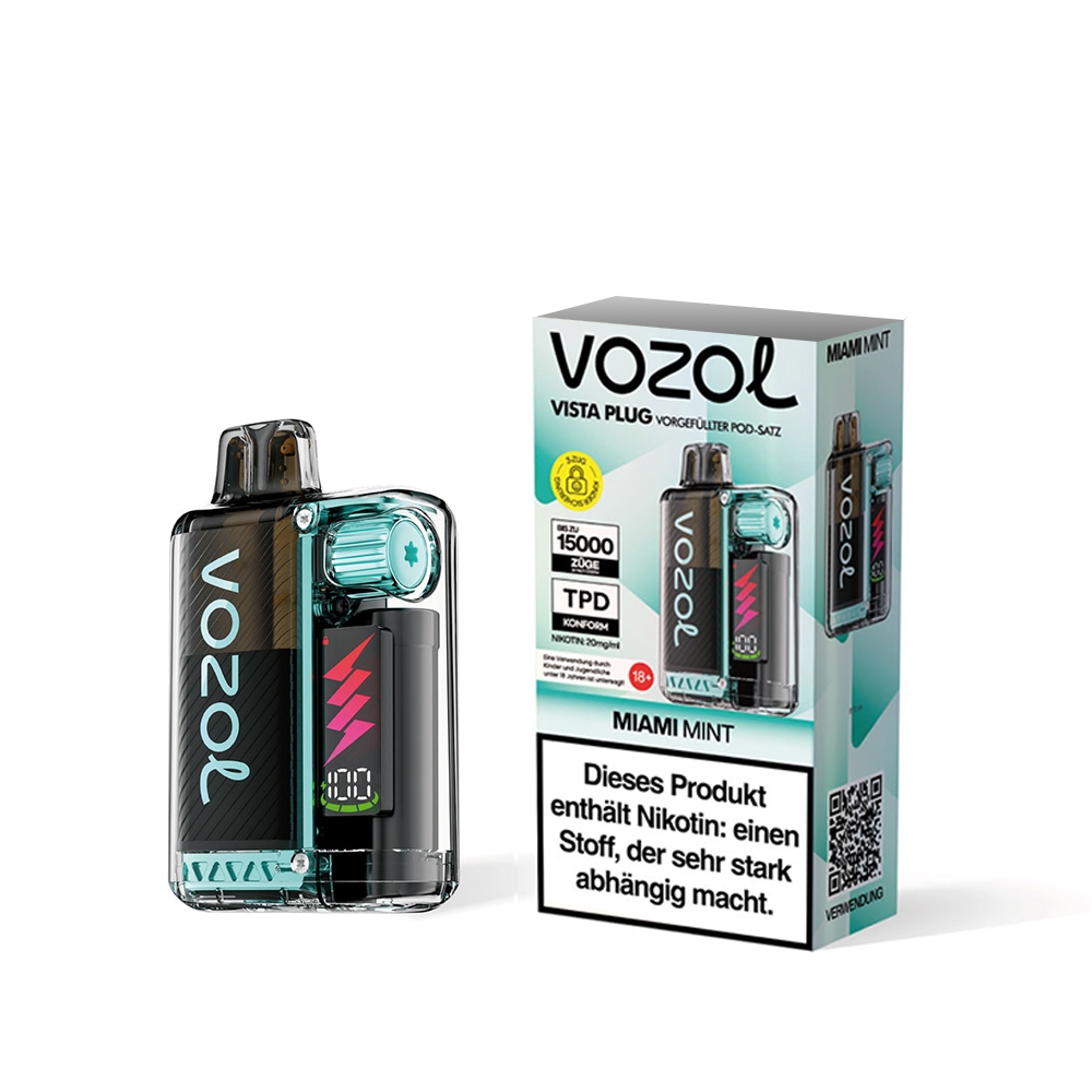 Vozol Vista Plug Starterkit 15000 - Miami Mint