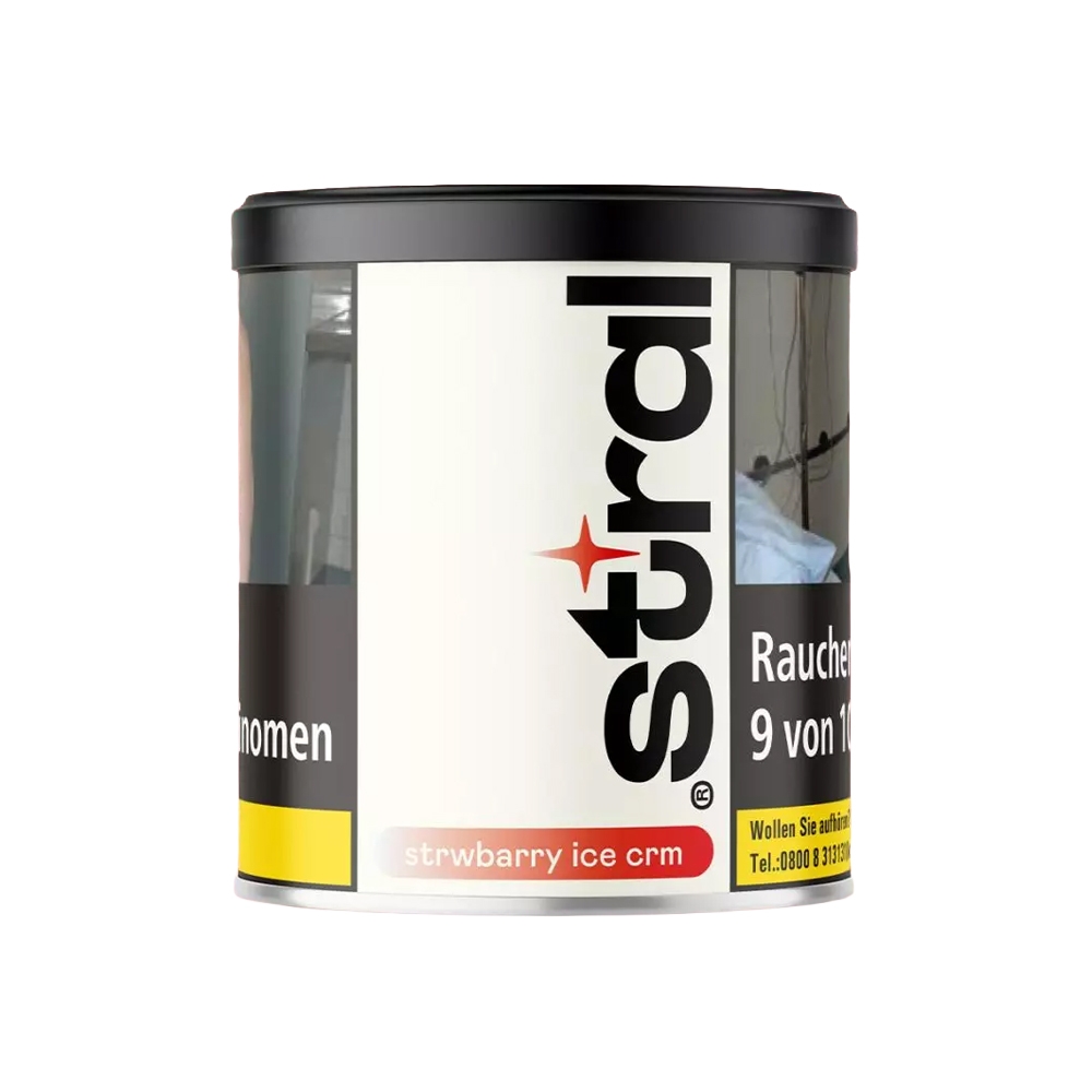 Stral Tobacco 200g - Strwbarry Ice Crm