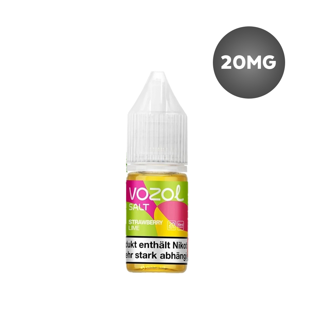 Vozol Liquid Nic Salt 20mg - Strawberry Lime