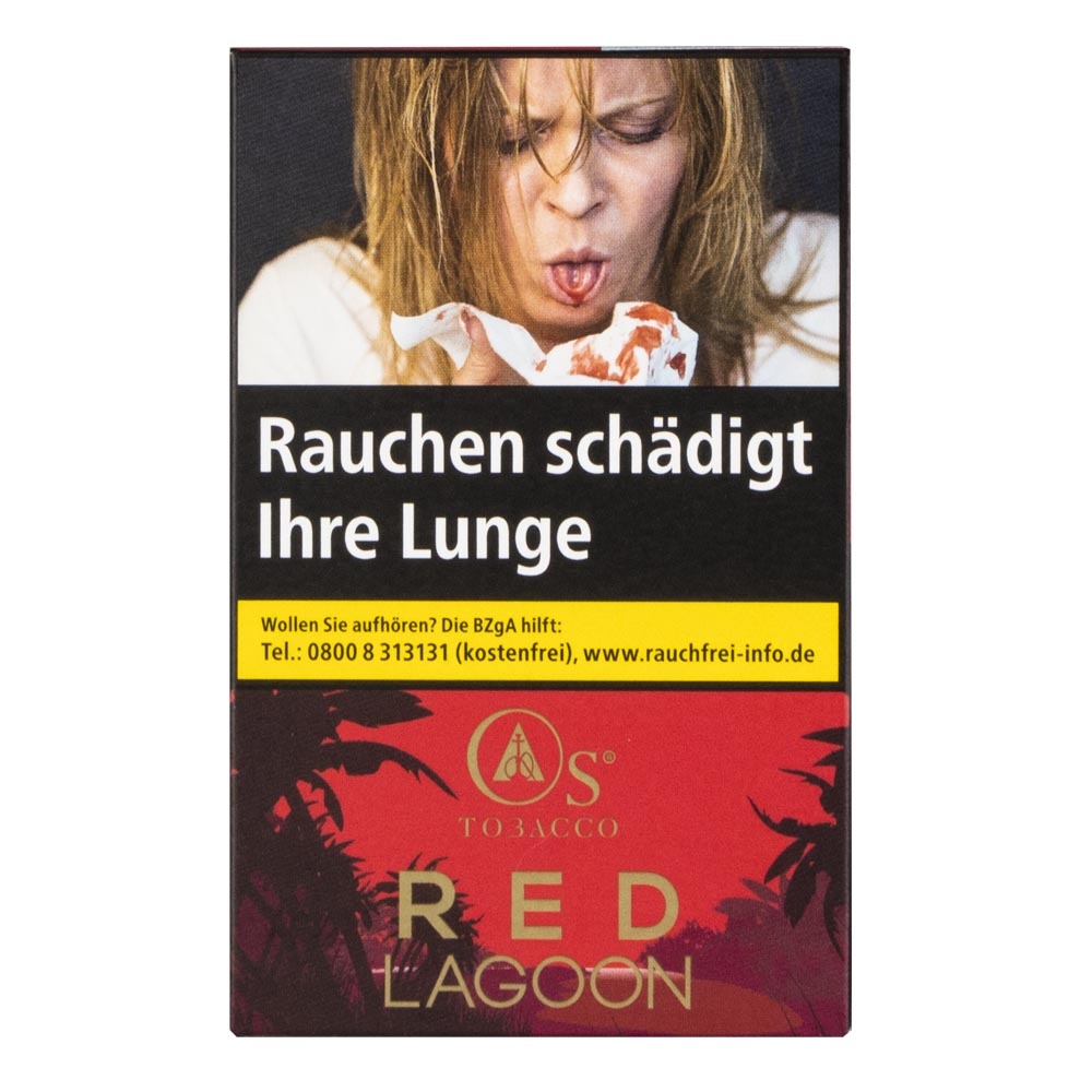 Os Tobacco Red 25g - Red Lagoon