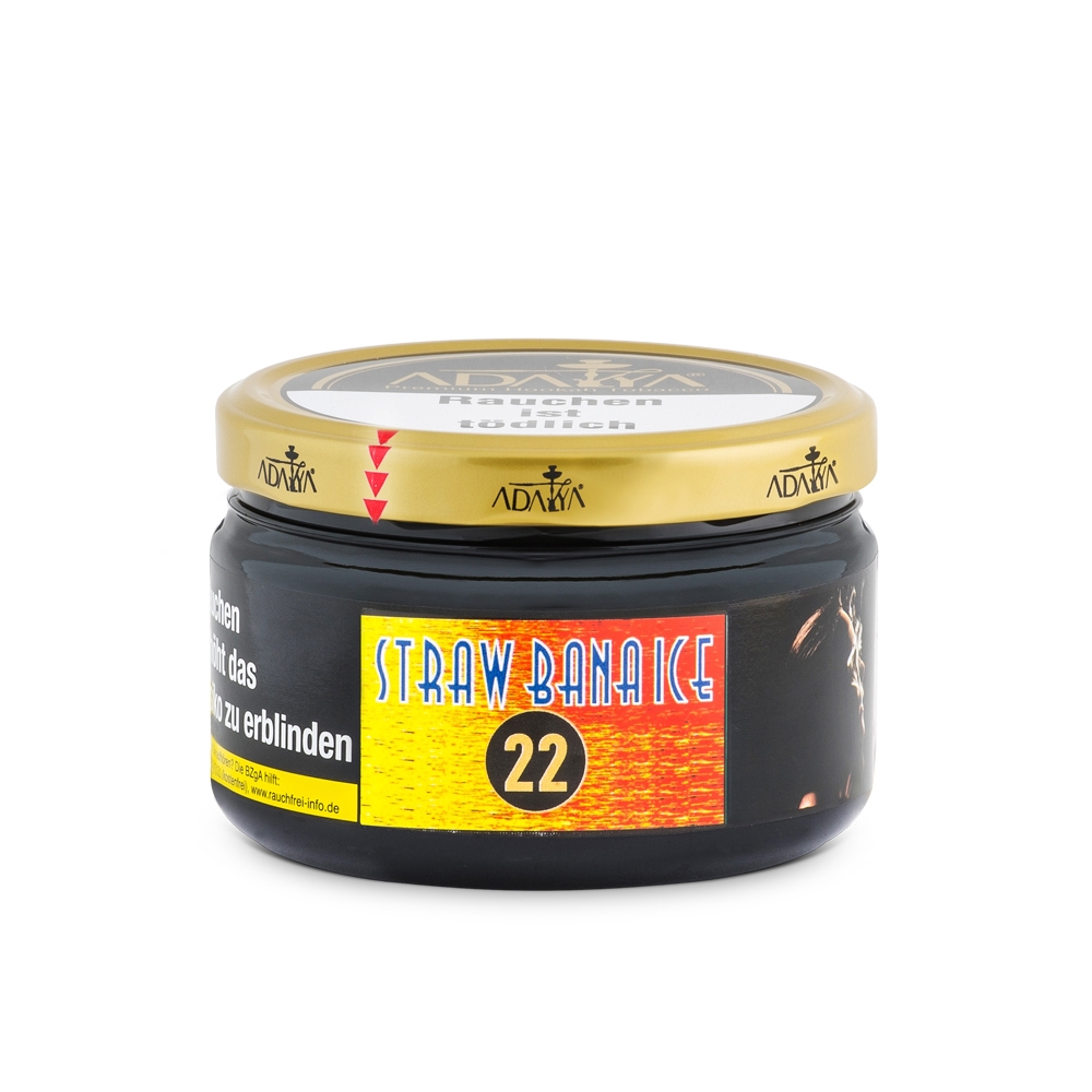 Adalya Tabak 200g Dose - Straw Bana Ice (22)