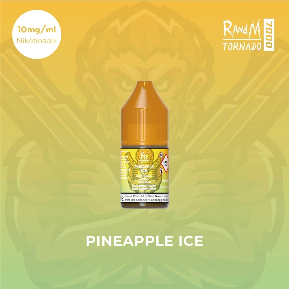 RandM Tornado Liquid 10mg - Pineapple Ice 