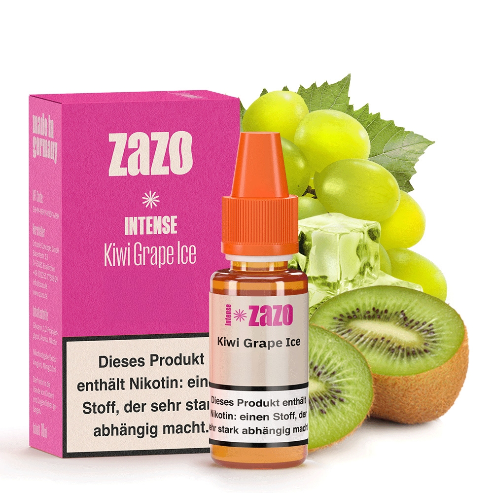 Zazo Intense Liquid 10mg - Kiwi Grape Ice