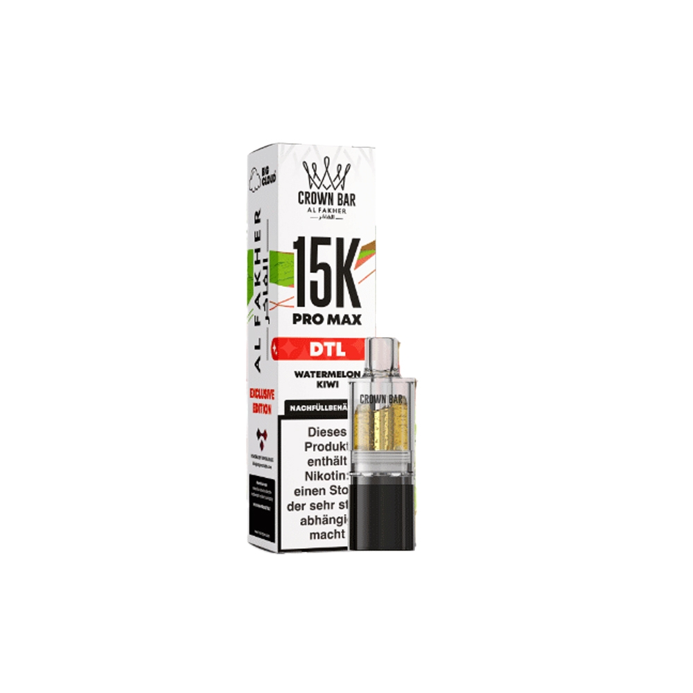 Al Fakher 15K Pro Max Pod 10ml – Watermelon Kiwi