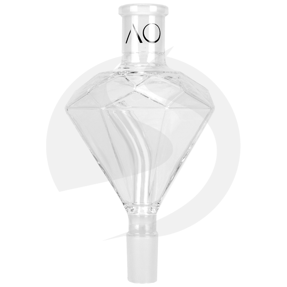 AO Glas Molassefänger 18/8 Diamond - Clear