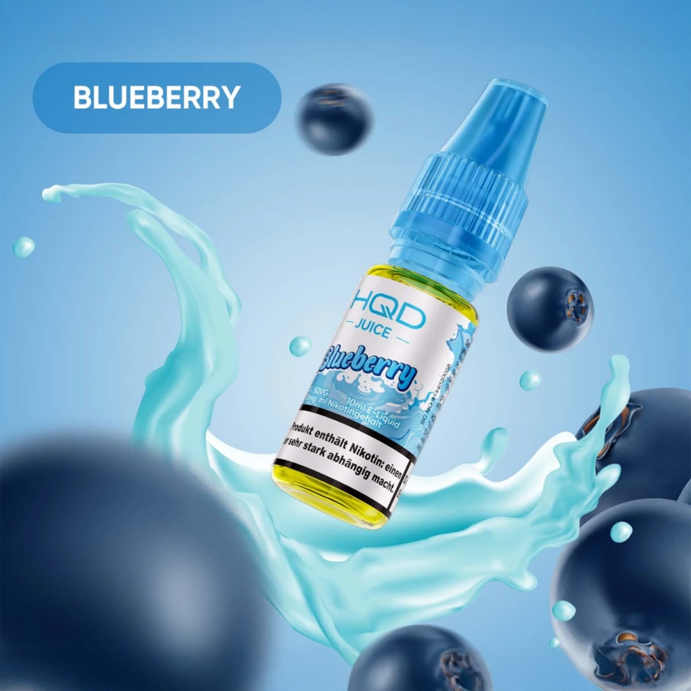HQD Juice 18mg Liquid - Blueberry