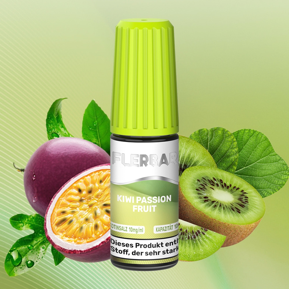 Flerbar E-Liquid 10ml - Kiwi Passionfruit 20mg
