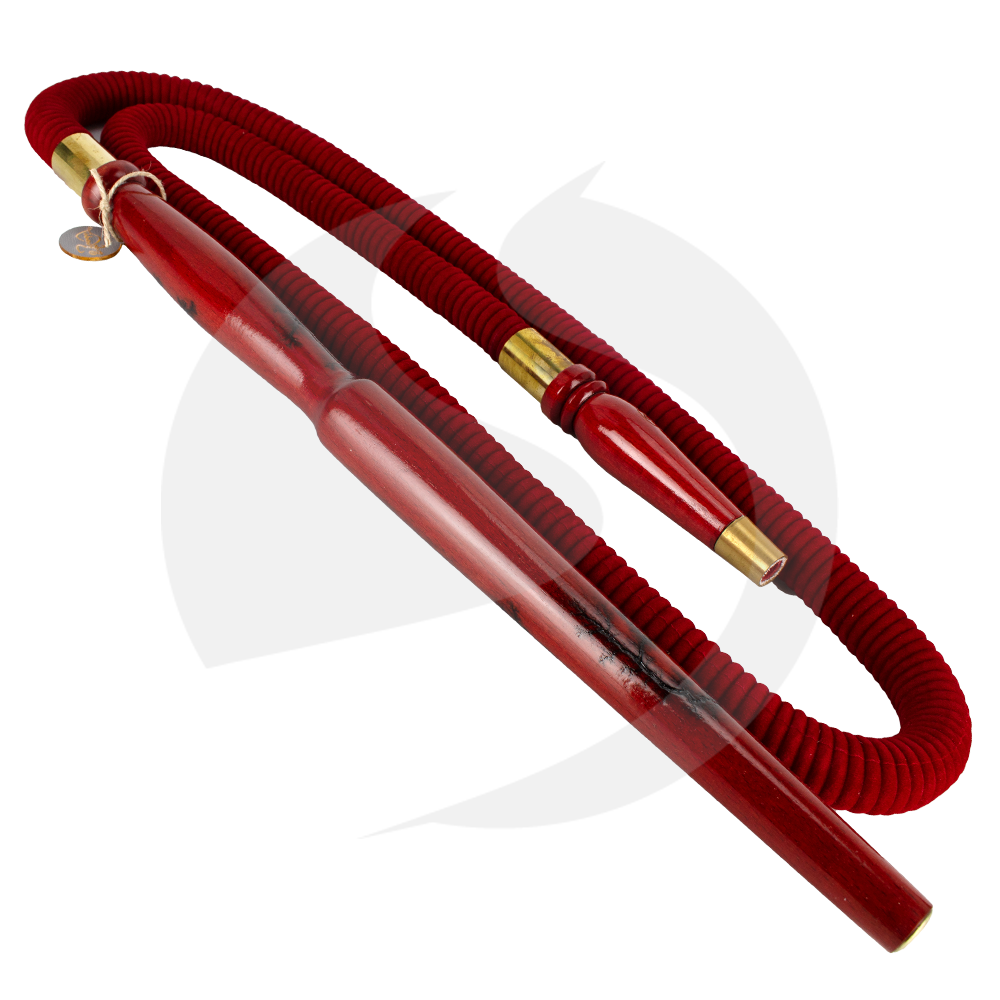 Efendi Kastanienholz Lederschlauch - Rot