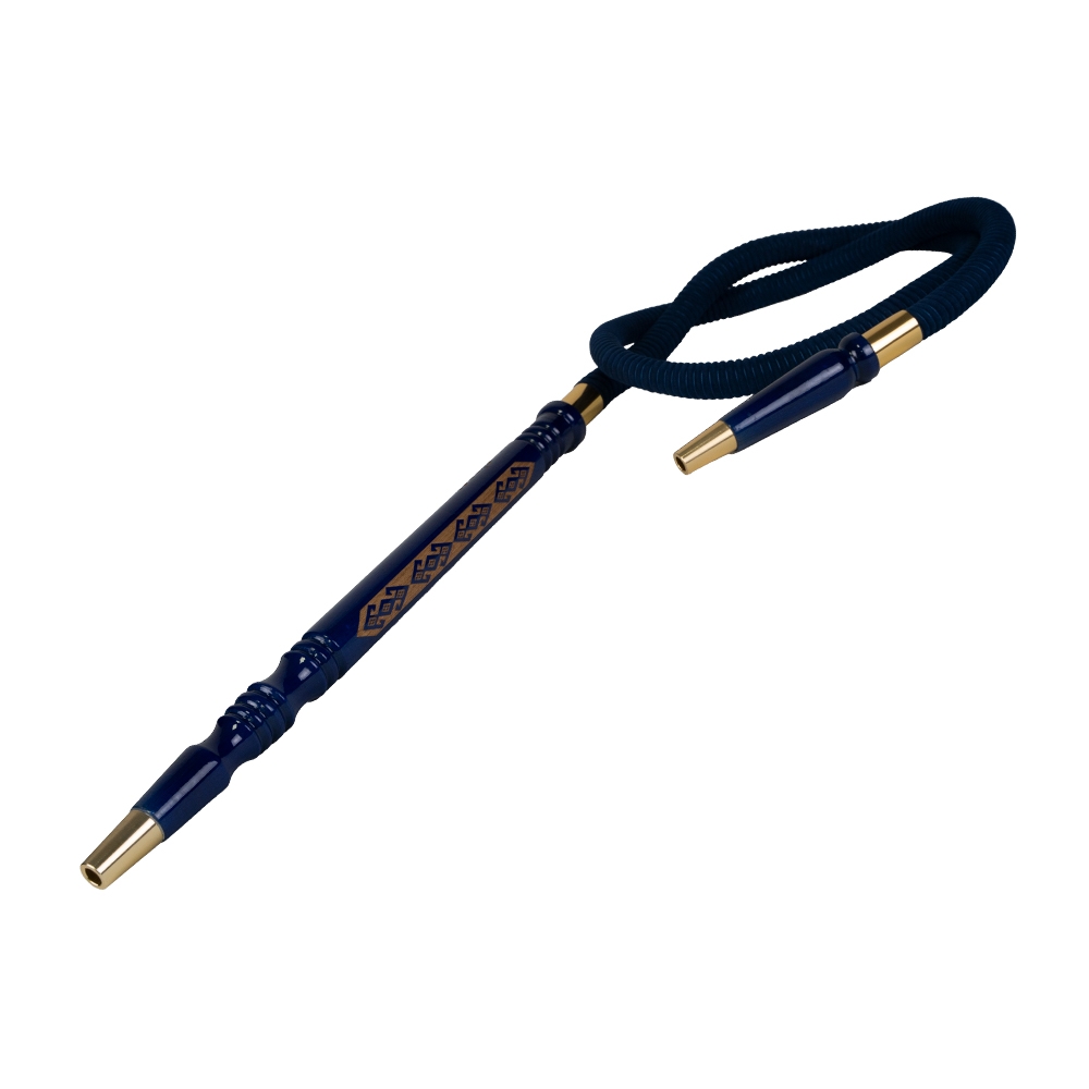 Efendi Kastanienholz Lederschlauch - Blau Natur