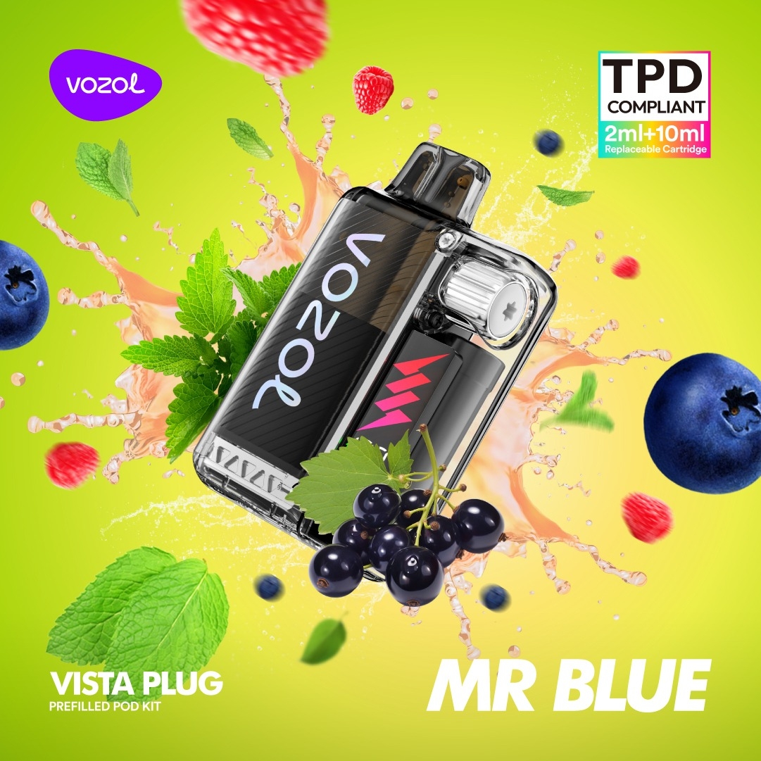 Vozol Vista Plug Starterkit 15000 - Mr Blue