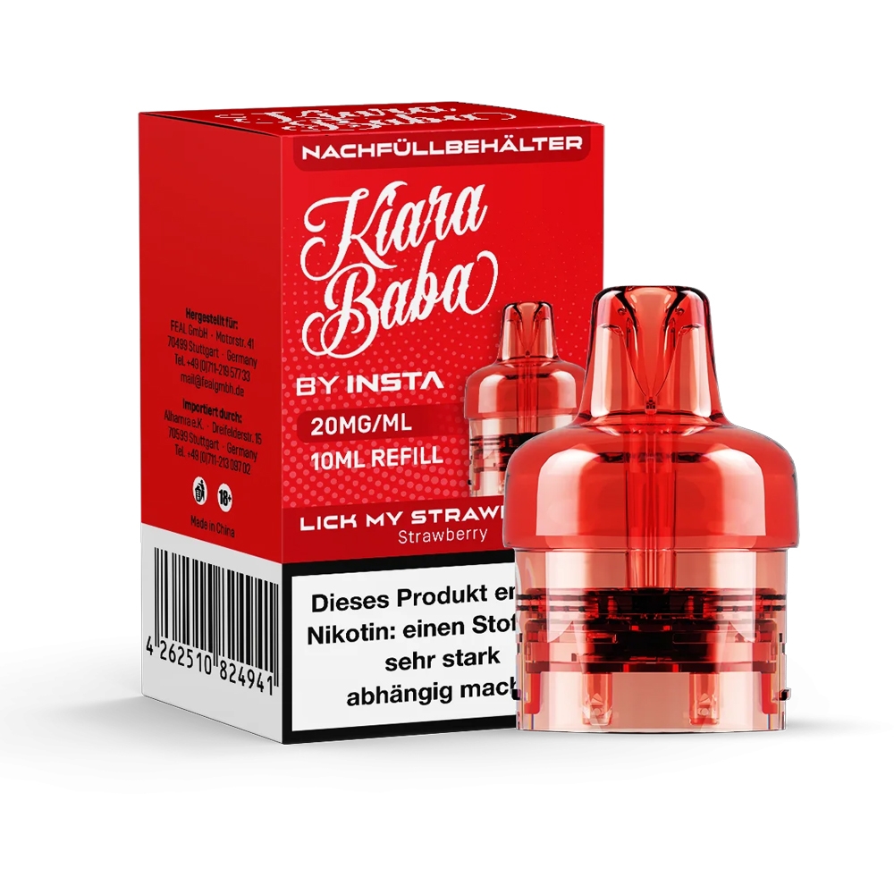 Kiara Baba POD 20mg - Lick my Strawberry